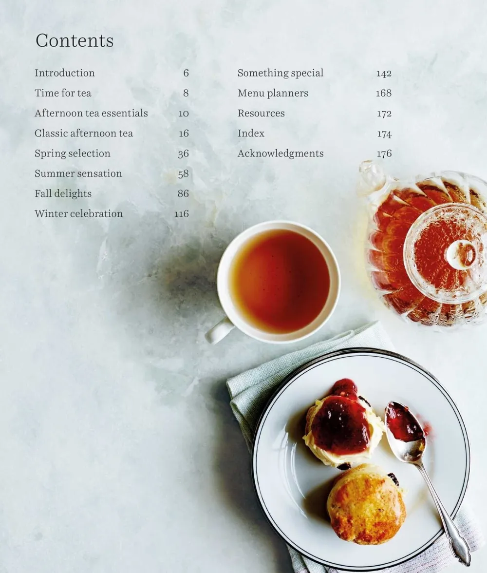 Afternoon Tea at Home Recipe Book- Books