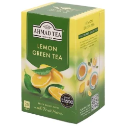Ahmad Tea Ahmad Lemon Green 20s- Ahmad Tea
