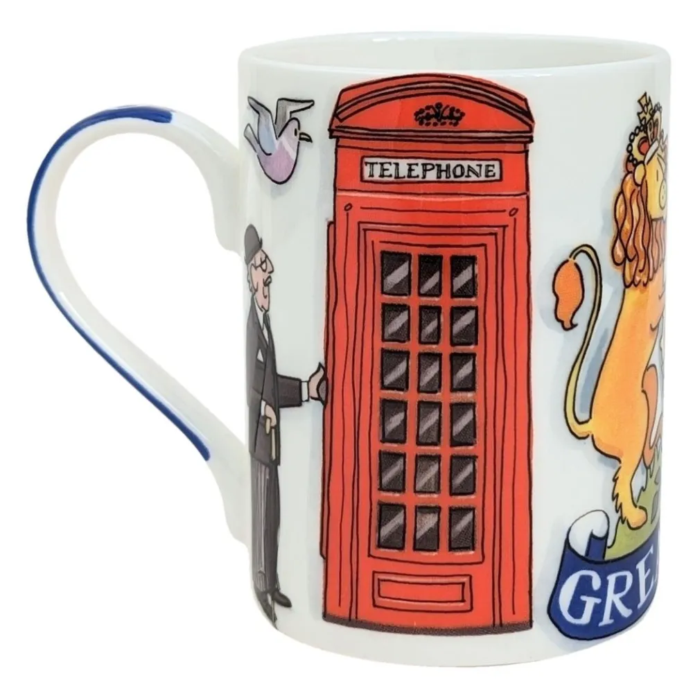 Alison Gardiner Great Britain Mug- Souvenirs|Assorted Mugs