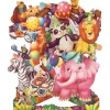 Animal Party Swing Card- Greeting Cards