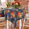 April Cornell Cassandra Ink Square Tablecloth, 54" x54"- Tablecloths