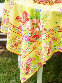 April Cornell Charming Sunshine Tablecloth, 60