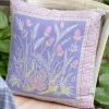 April Cornell Clover Periwinkle Cushion Cover- Throws & Pillows