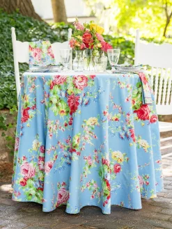 April Cornell Cottage Rose Sky Blue 88