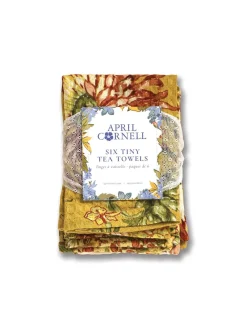 April Cornell Country Road Patchwork Tiny Tea Towel Bundle- Tea Towels