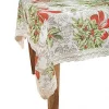April Cornell Deck the Holly Tablecloth (60" x 90")- Tablecloths