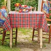 April Cornell Farmhouse Plaid Tablecloth, 54" x 54"- Tablecloths
