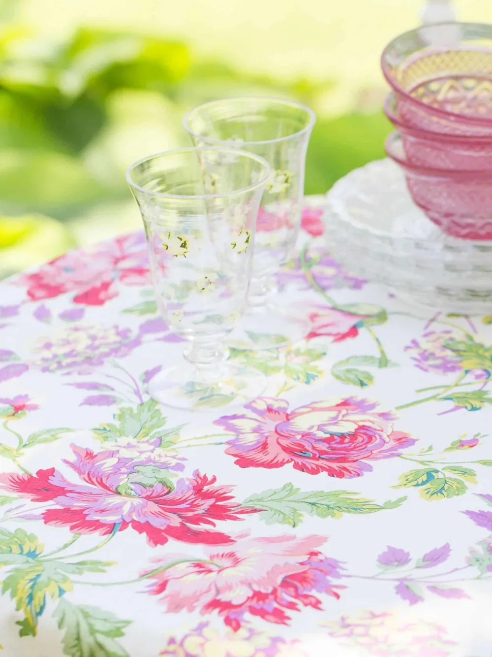 April Cornell Greta's Garden Tablecloth, 60" x 108"- Tablecloths