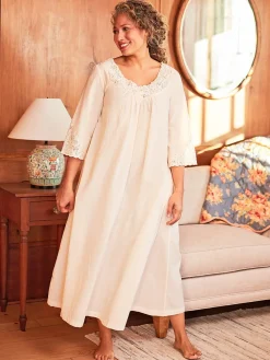 April Cornell Jasmine Nighty- Robes, Nightgowns & Dresses