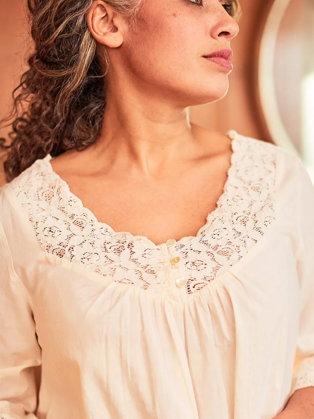 April Cornell Jasmine Nighty- Robes, Nightgowns & Dresses