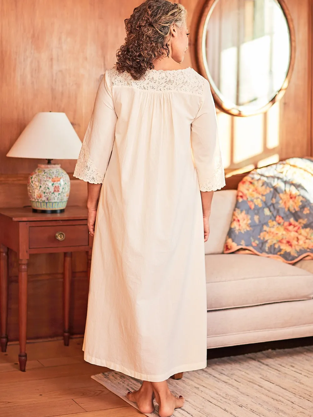 April Cornell Jasmine Nighty- Robes, Nightgowns & Dresses