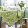 April Cornell Music Tablecloth in Jade, 60" x 90"- Tablecloths