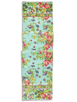 April Cornell Penny's Patio Aqua Table Runner- Table Runners