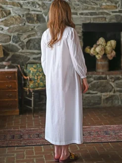 April Cornell Slumber White Nighty- Robes, Nightgowns & Dresses