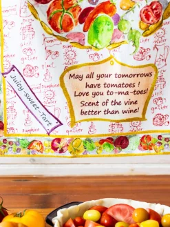 April Cornell Tomato Tea Towel- Tea Towels