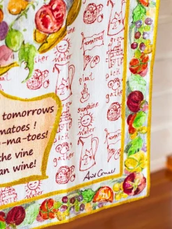 April Cornell Tomato Tea Towel- Tea Towels