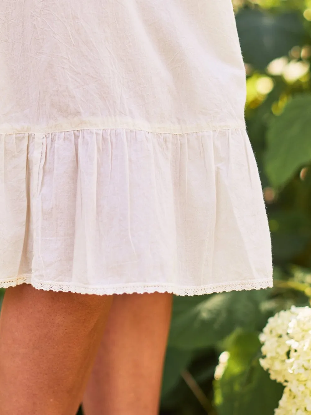 April Cornell Valerie Slip Ecru- Robes, Nightgowns & Dresses