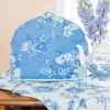 April Cornell Washed Blue Patchwork Tea Cozy- Tea Cosies