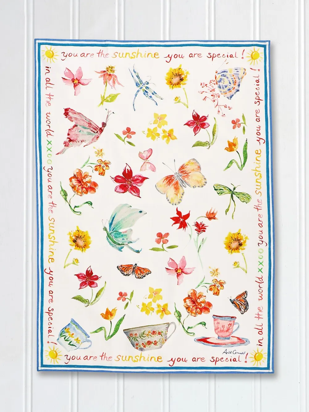 April Cornell You Are Special Tea Towel- Tea Towels