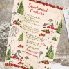 April Cornell Yuletide White Shortbread Tea Towel- Tea Towels