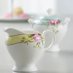 Archive Rose Sugar & Cream Set- Creamers & Sugar Bowls