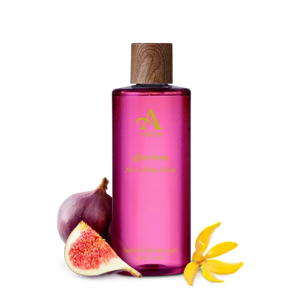 Arran Aromatics Glen Rosa Fig & Ylang Ylang Bath & Shower Gel- Bath & Shower