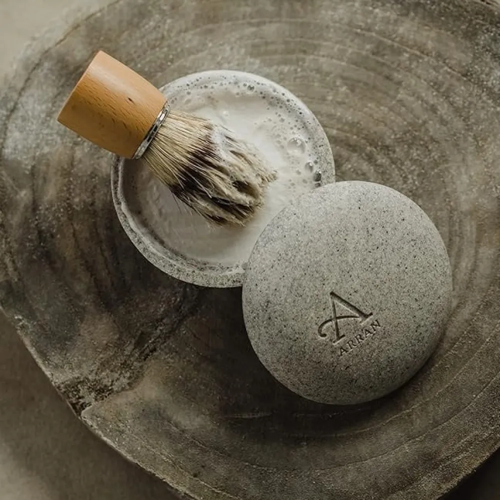Arran Aromatics Machrie Shave Soap in Bowl- Shaving Soaps & Cream