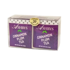 Ashbys Teas of London Ashbys Cinnamon Plum Tea 20s- Ashbys Tea