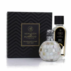 Ashleigh & Burwood London Arctic Tundra & Fresh Linen Fragrance Lamp Gift Set- Home Fragrance