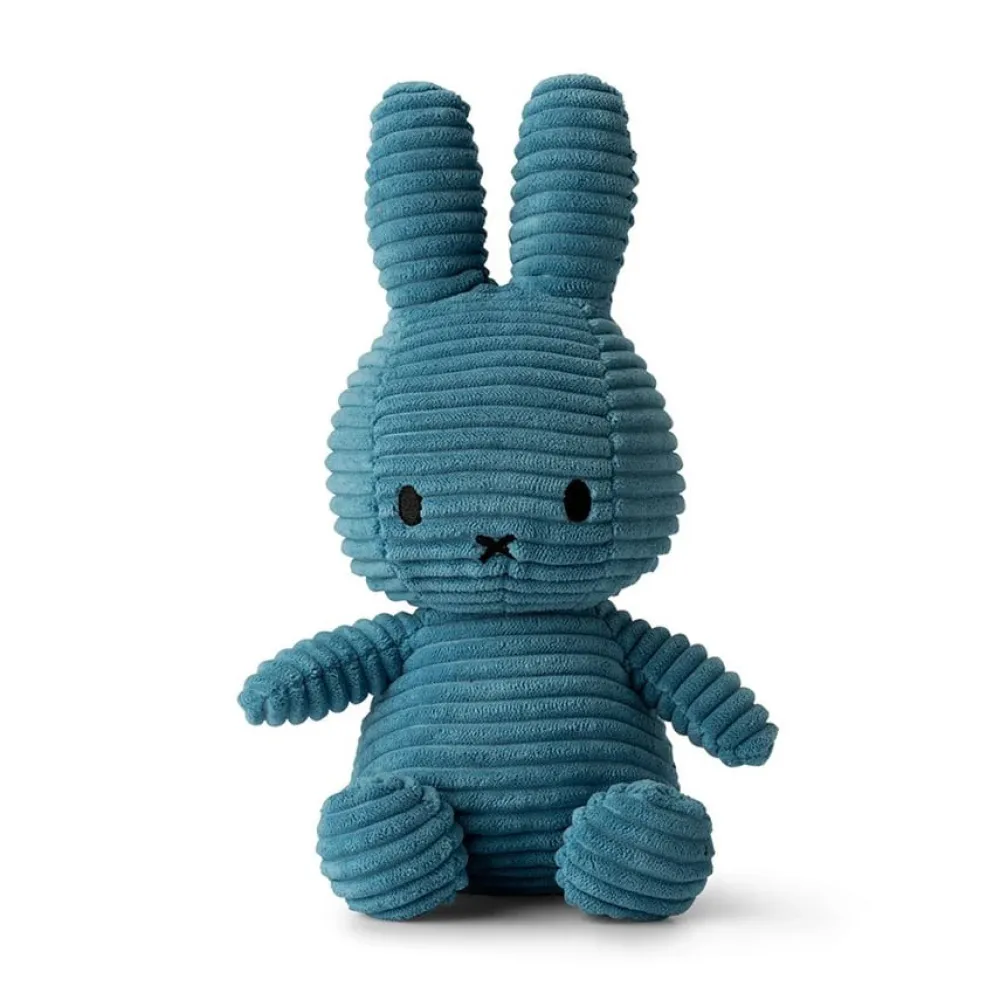 Aviator Blue Corduroy 9" Sitting Miffy- Soft Toys|Toys
