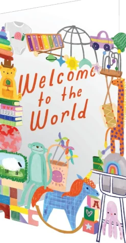 Baby Toys New Baby Card- Greeting Cards