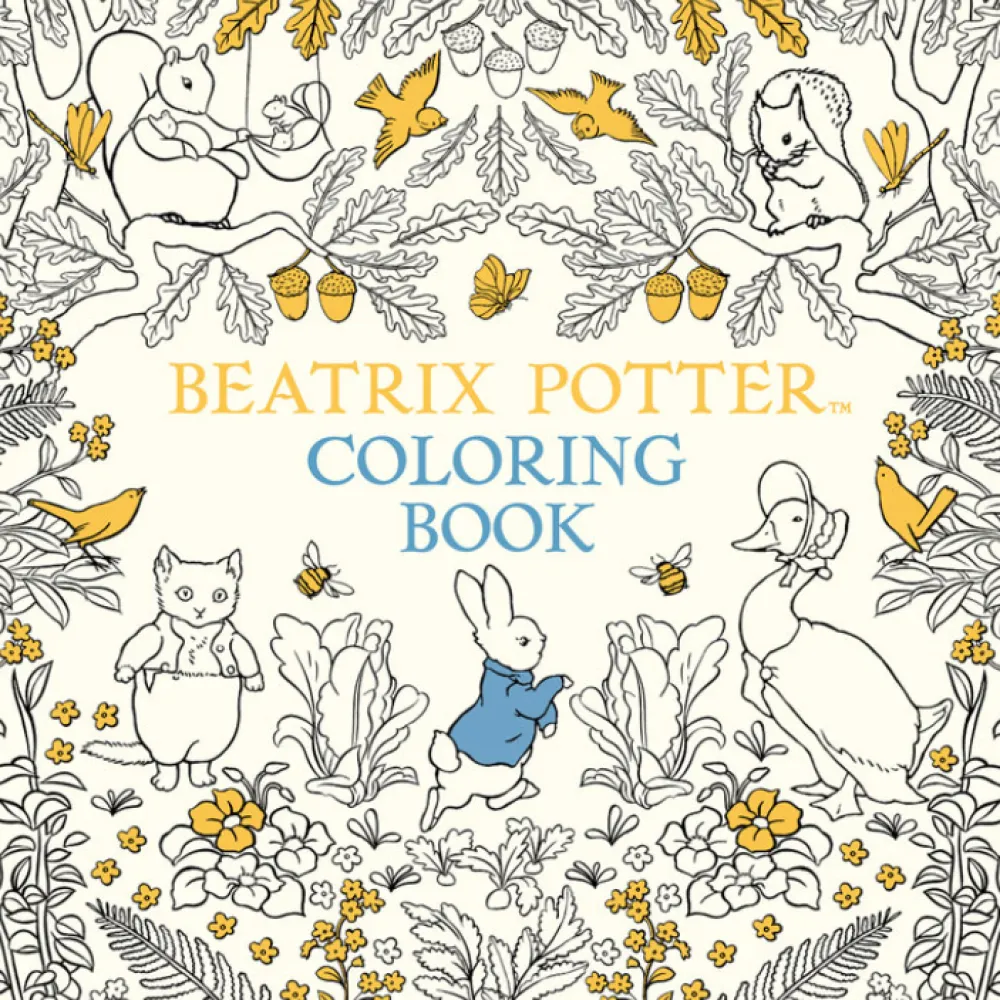 Beatrix Potter Coloring Book- Beatrix Potter|Toys