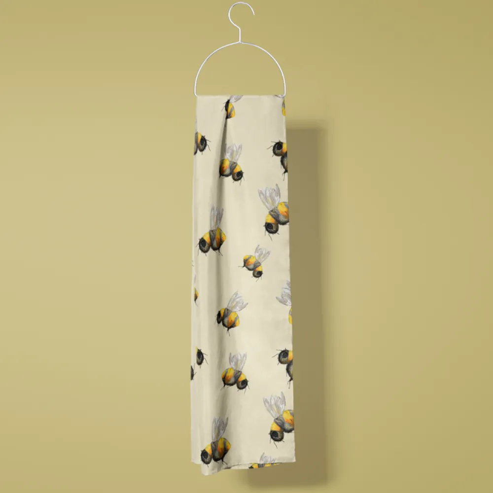 Bees Recycled Bottle Scarf- Scarves & Wraps