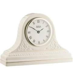 Belleek Celtic Mantel Clock- Home Accents|Belleek Pottery