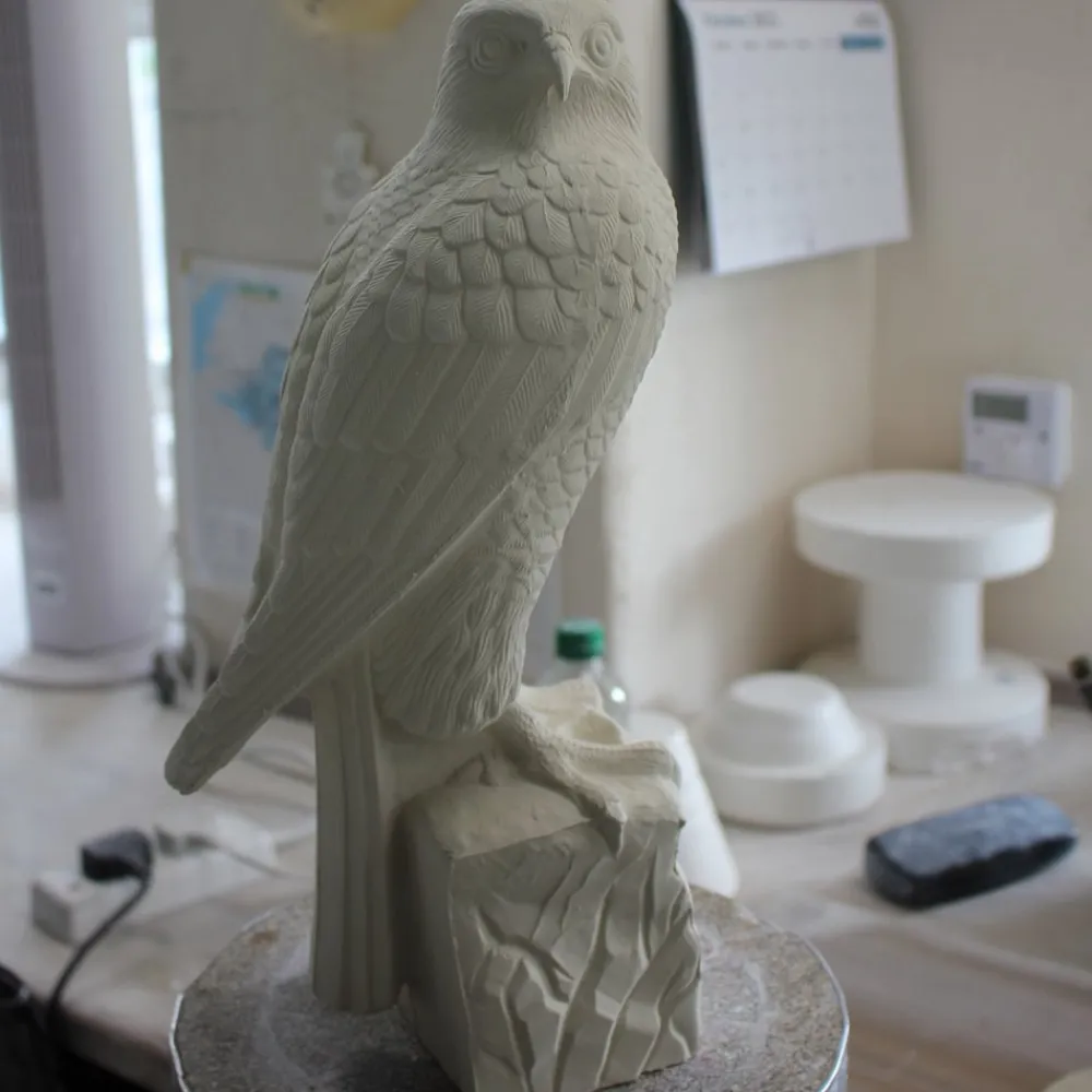 Belleek Classic Hawk Figurine- Belleek Pottery