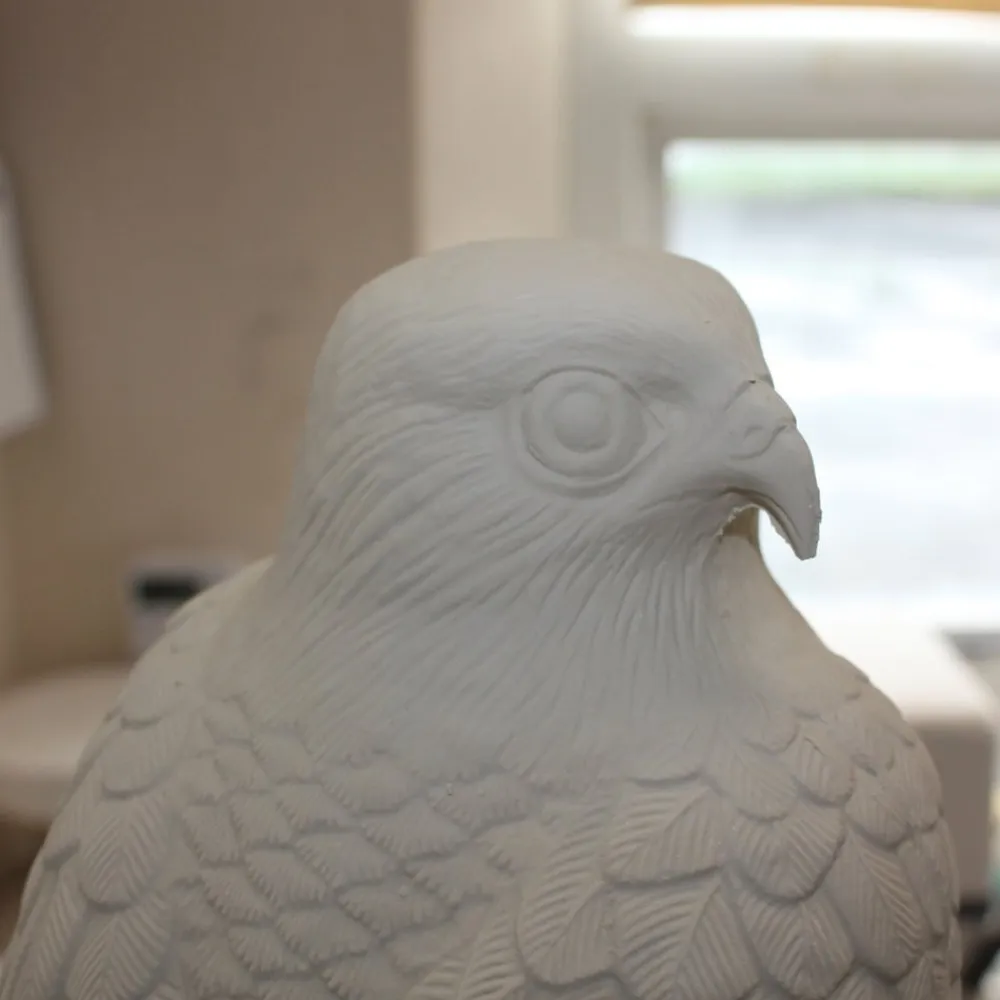 Belleek Classic Hawk Figurine- Belleek Pottery