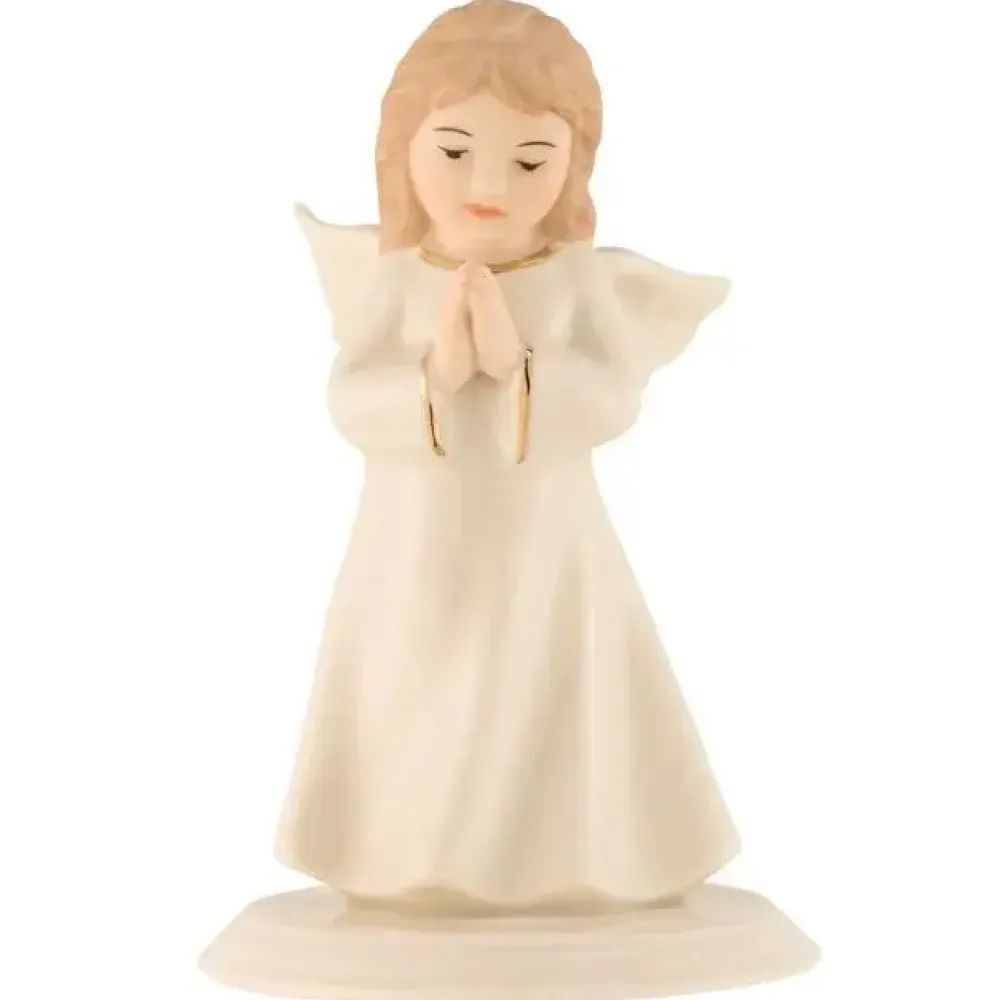 Belleek Classic Mini Angel of Prayer- Home Accents|Belleek Pottery