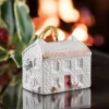 Belleek Kerry Farmhouse Ornament- Belleek Pottery