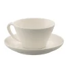 Belleek Living Ripple Teacup & Saucer- Belleek|Teacups & Saucers