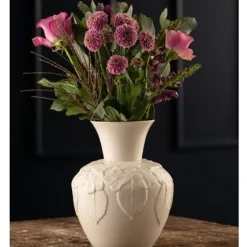 Belleek Hydrangea Vase- Vases|Belleek Pottery