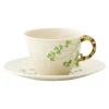 Belleek Shamrock Teacup & Saucer- Belleek|Teacups & Saucers