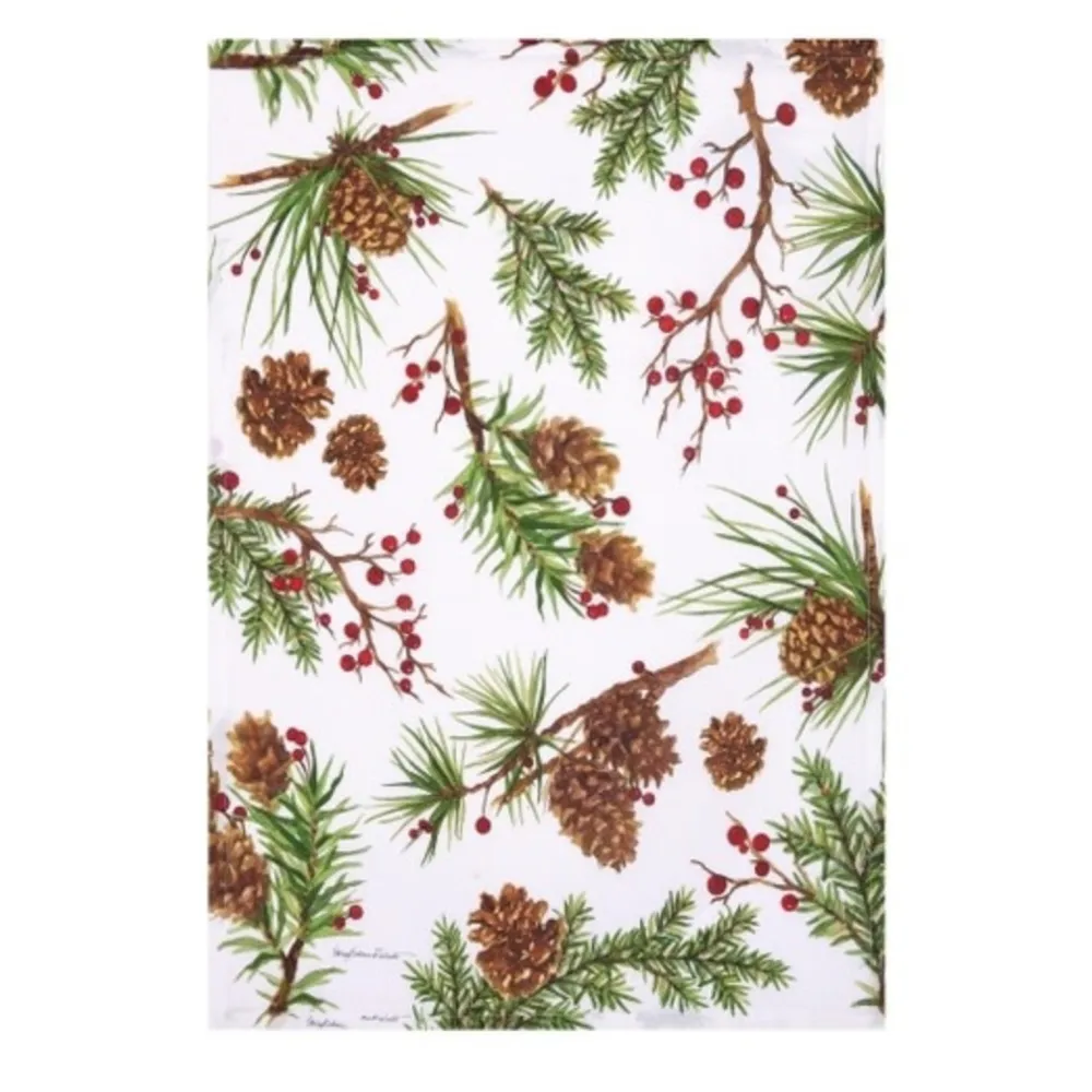 Berries & Pine Tea Towel- Tea Towels