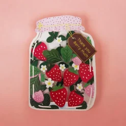 Berry Jar Thank You Card- Greeting Cards