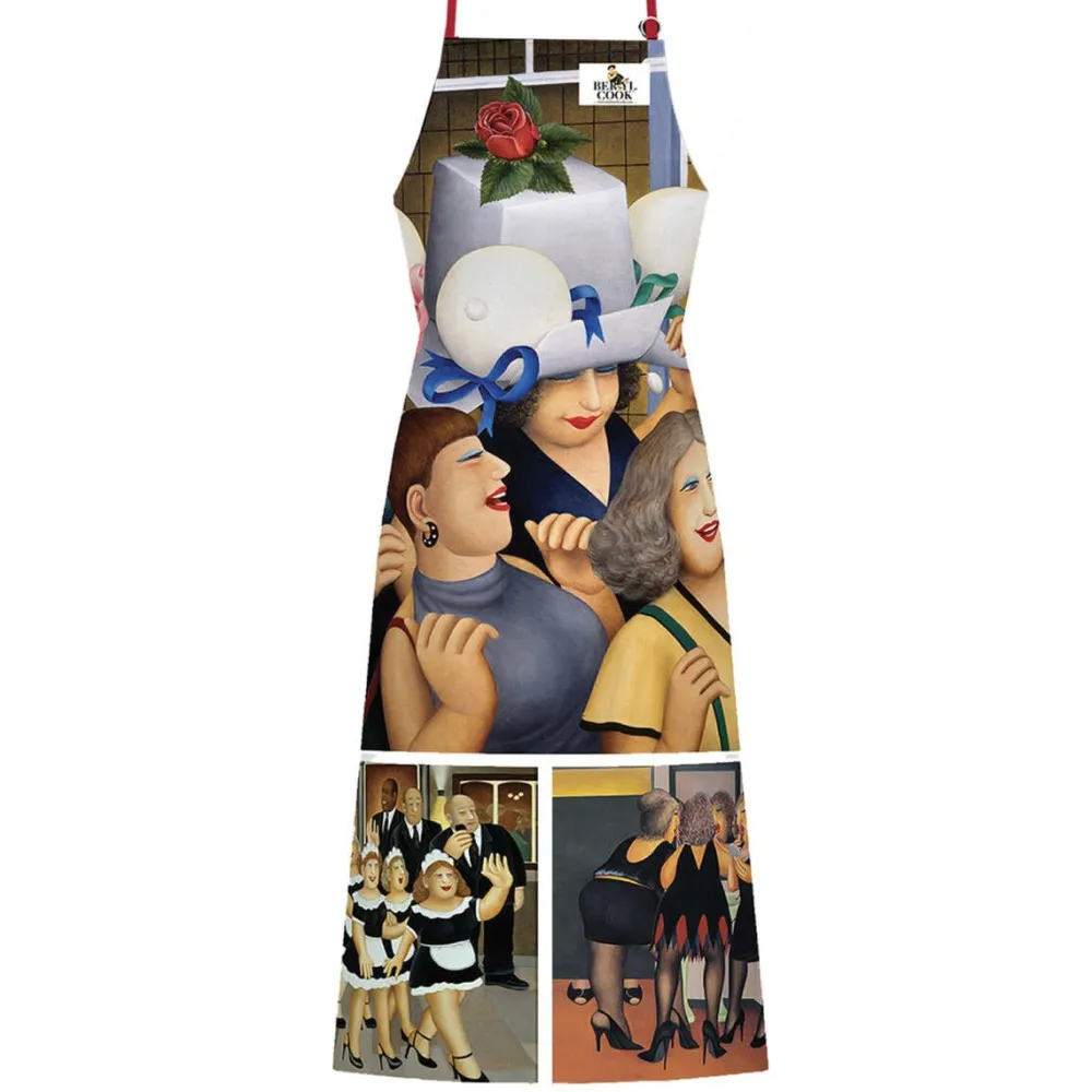 Beryl Cook - Girls' Night Out Apron- Aprons