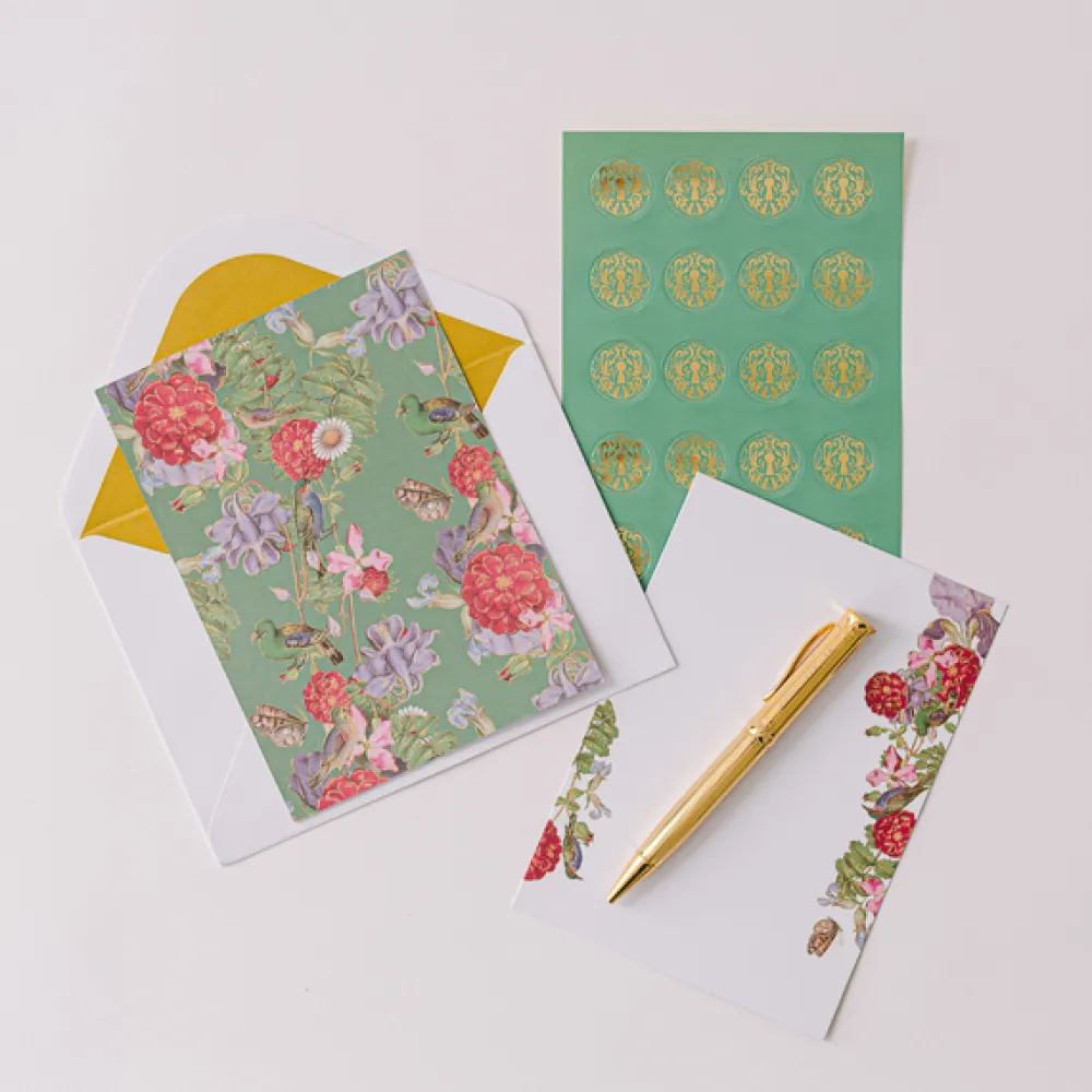 Bird Menagerie Illumination Luxury Stationery Set- Journals & Other Stationery