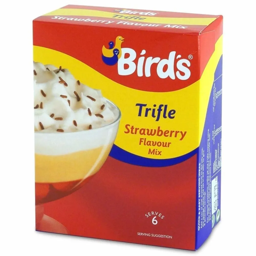 Bird's Strawberry Trifle Mix- Desserts & Baking