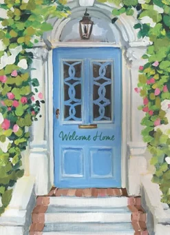 Blue Door New Home Card- Greeting Cards