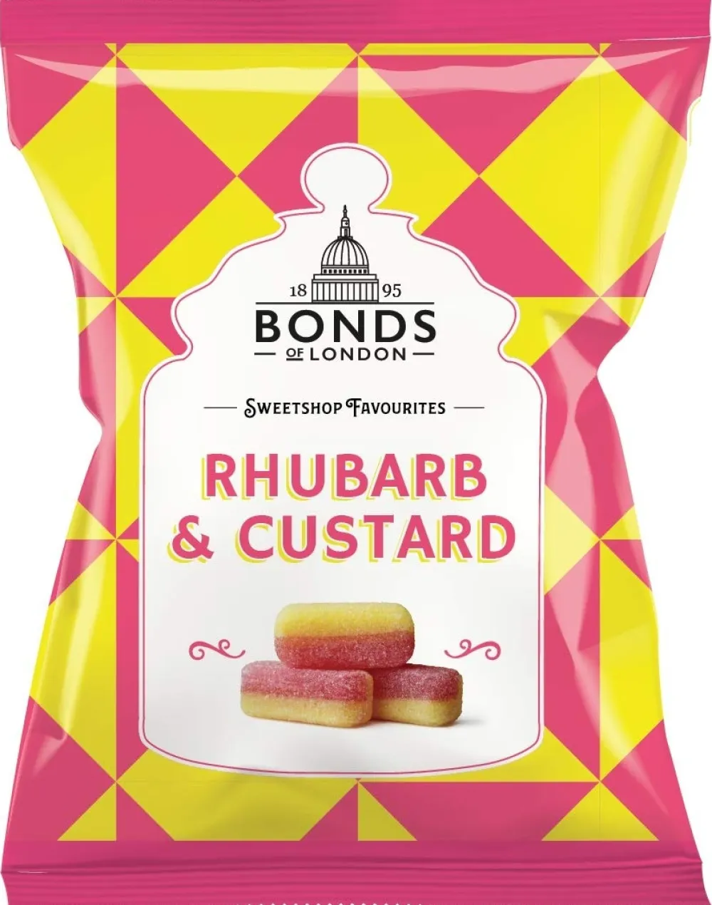 Bonds of London Rhubarb & Custard Sweets- Sweets