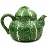 Bordallo Pinheiro Cabbage Teapot- Bordallo Pinheiro|Teapots