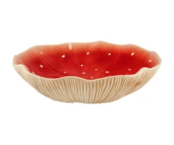 Bordallo Pinheiro x Claudia Schiffer Gudrun Mushroom Fruit Bowl- Bordallo Pinheiro